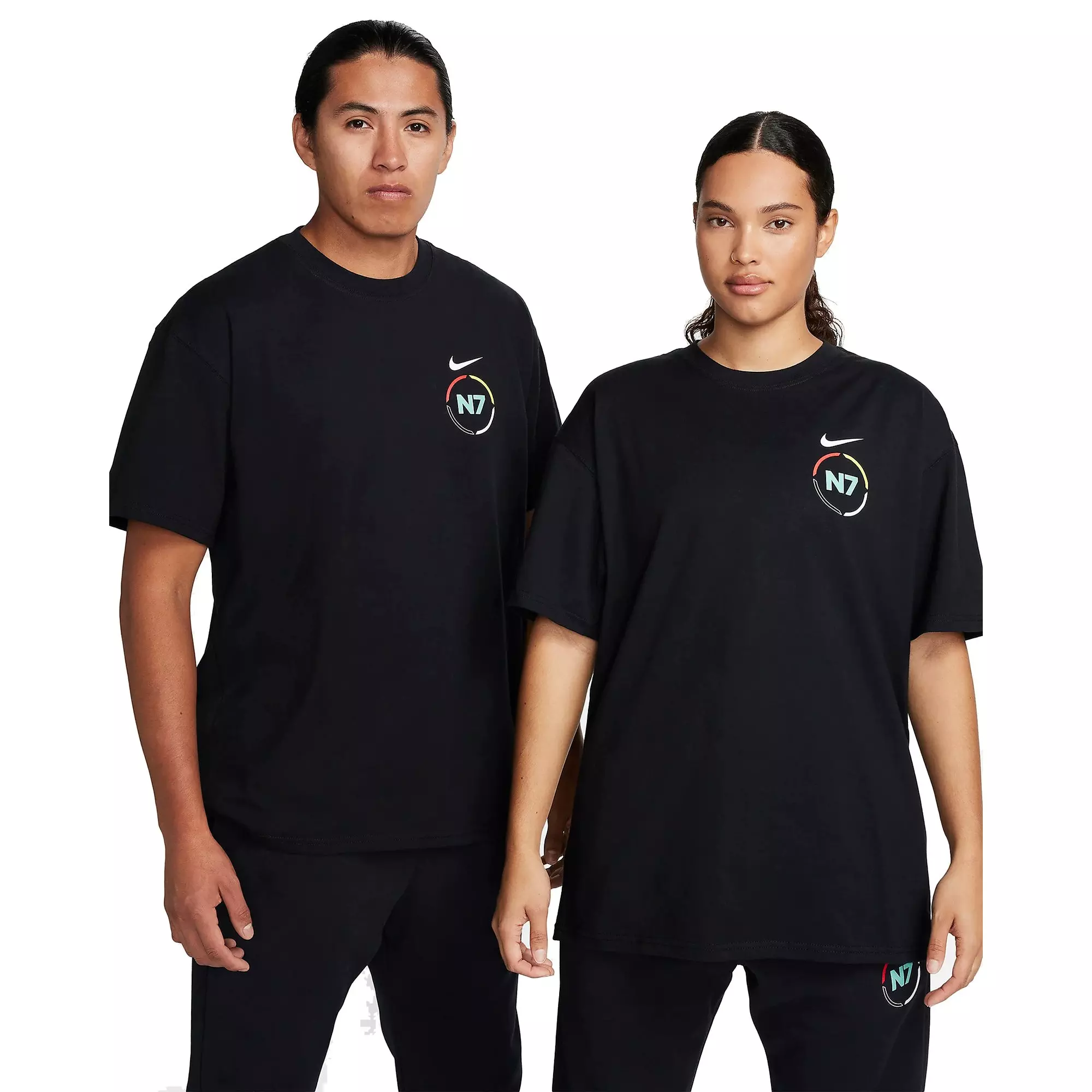 Nike Unisex Sportswear N7 Tee - Black - Hibbett
